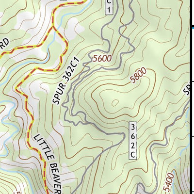 43115NW Page 10 Idaho City Topo Preview 3