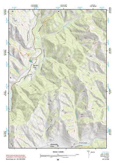 43115NW Page 48 Idaho City Topo Preview 1