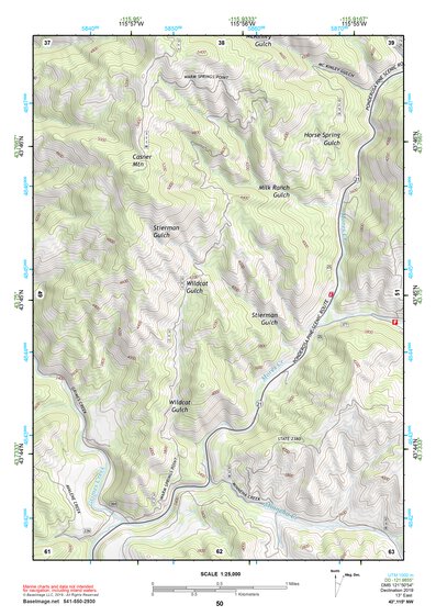 43115NW Page 50 Idaho City Topo Preview 1