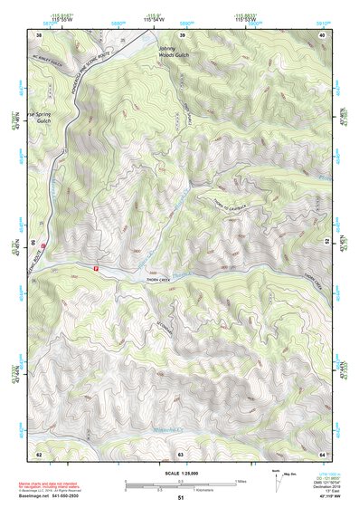 43115NW Page 51 Idaho City Topo Preview 1