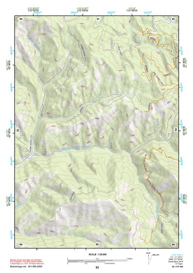 43115NW Page 53 Idaho City Topo Preview 1