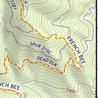 43115NW Page 55 Idaho City Topo Preview 3