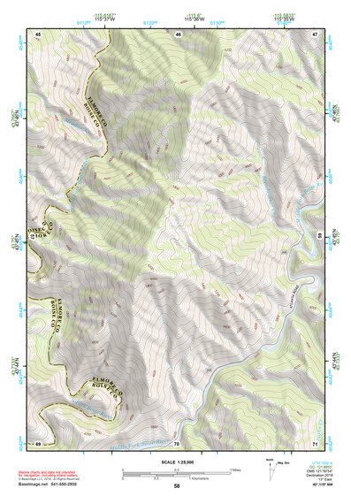 43115NW Page 58 Idaho City Topo Preview 1