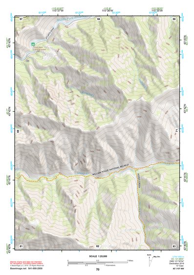 43115NW Page 70 Idaho City Topo Preview 1
