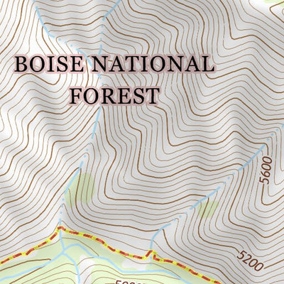 43115NW Page 71 Idaho City Topo Preview 2