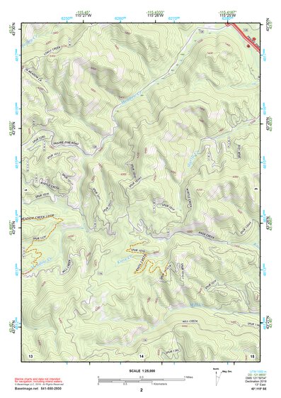 43115SE Page 2 Mountain Home Topo Preview 1