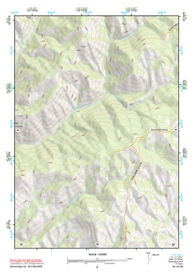 43115SE Page 7 Mountain Home Topo Preview 1