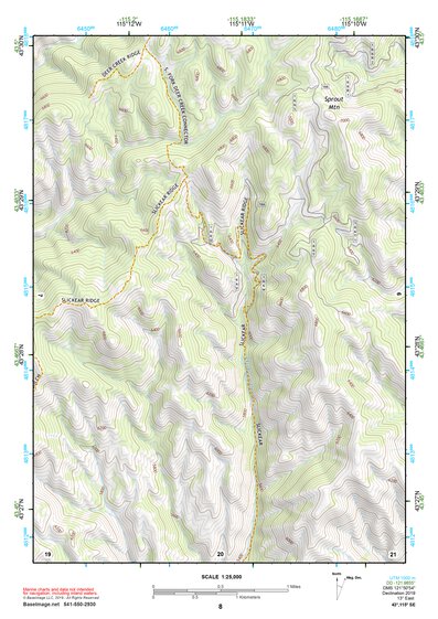 43115SE Page 8 Mountain Home Topo Preview 1