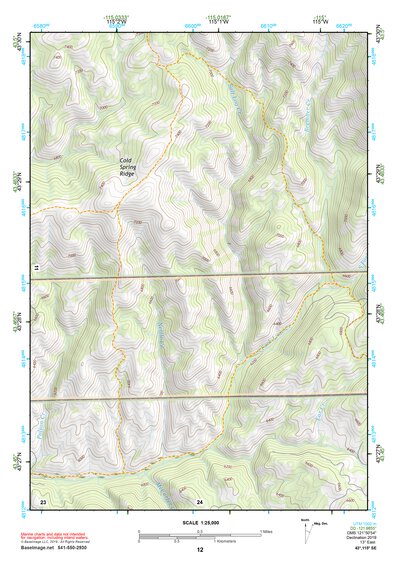 43115SE Page 12 Mountain Home Topo Preview 1
