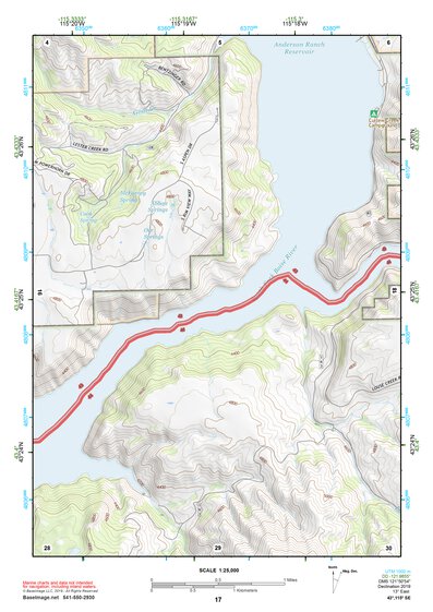43115SE Page 17 Mountain Home Topo Preview 1