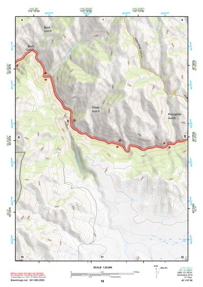 43115SE Page 19 Mountain Home Topo Preview 1