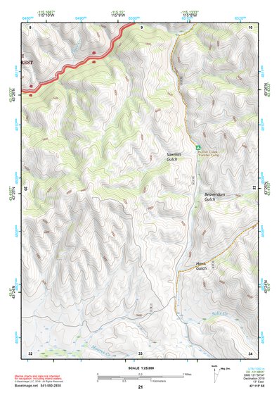 43115SE Page 21 Mountain Home Topo Preview 1