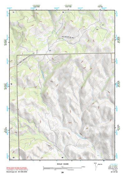 43115SE Page 24 Mountain Home Topo Preview 1