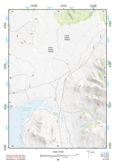 43115SE Page 28 Mountain Home Topo Preview 1