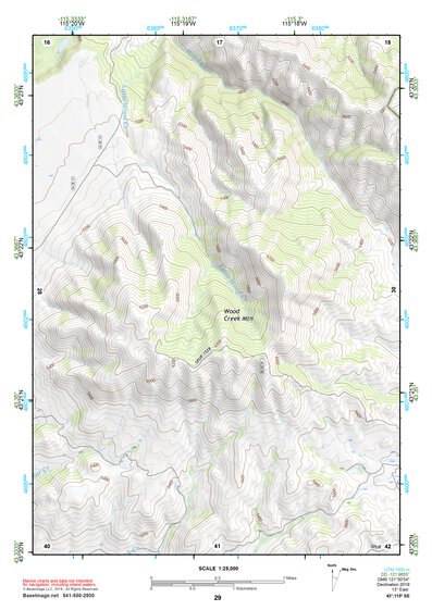 43115SE Page 29 Mountain Home Topo Preview 1