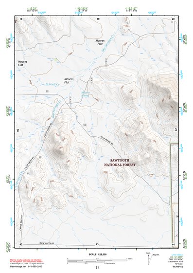 43115SE Page 31 Mountain Home Topo Preview 1