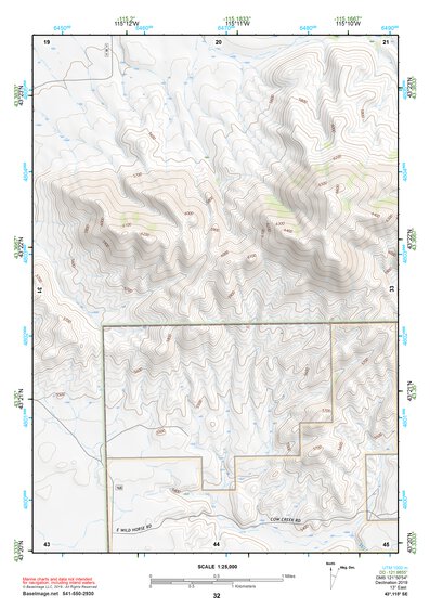 43115SE Page 32 Mountain Home Topo Preview 1