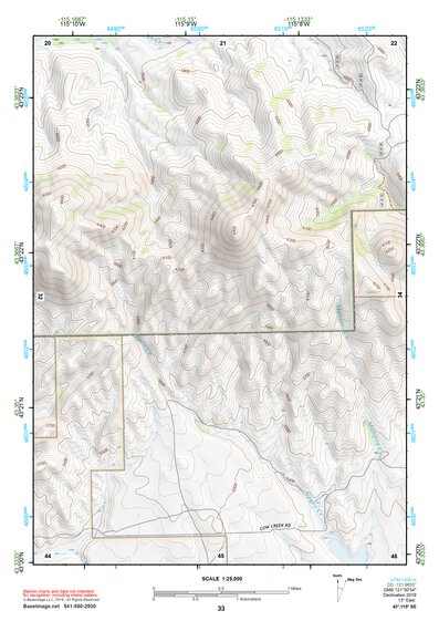 43115SE Page 33 Mountain Home Topo Preview 1