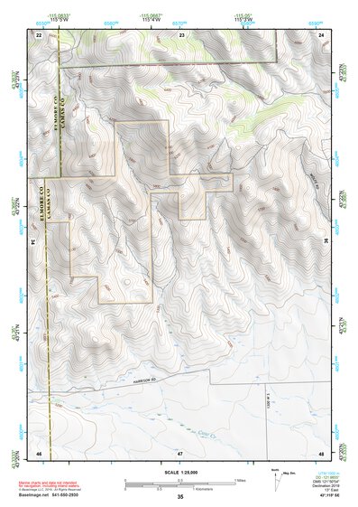 43115SE Page 35 Mountain Home Topo Preview 1