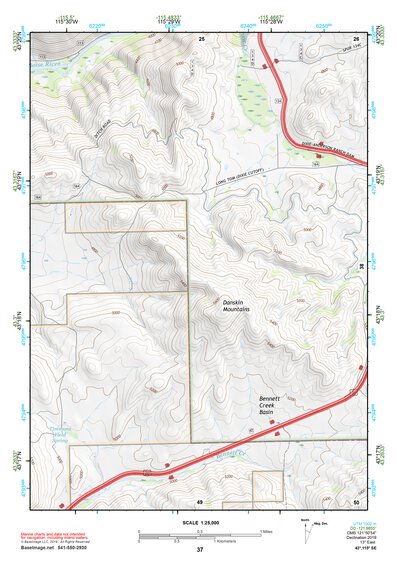 43115SE Page 37 Mountain Home Topo Preview 1
