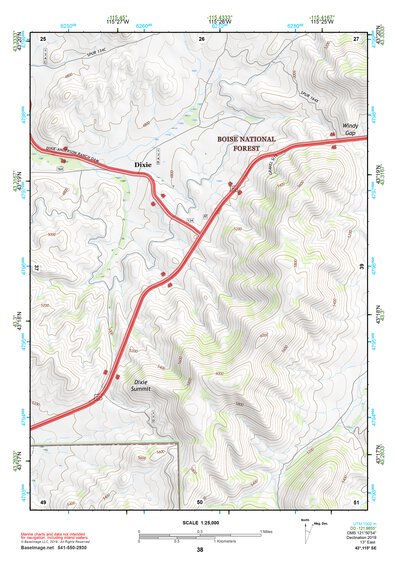 43115SE Page 38 Mountain Home Topo Preview 1