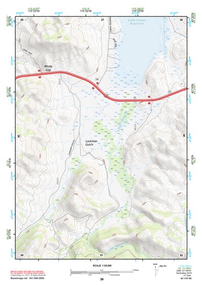 43115SE Page 39 Mountain Home Topo Preview 1