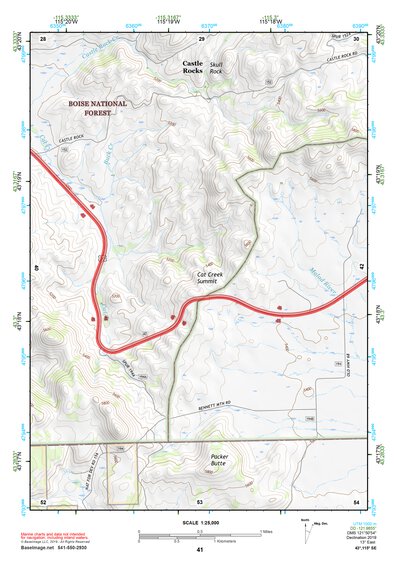 43115SE Page 41 Mountain Home Topo Preview 1