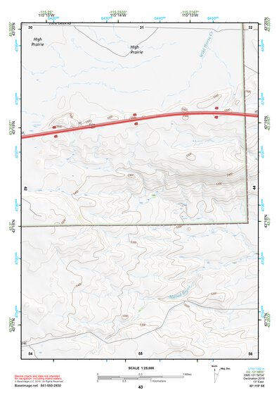 43115SE Page 43 Mountain Home Topo Preview 1