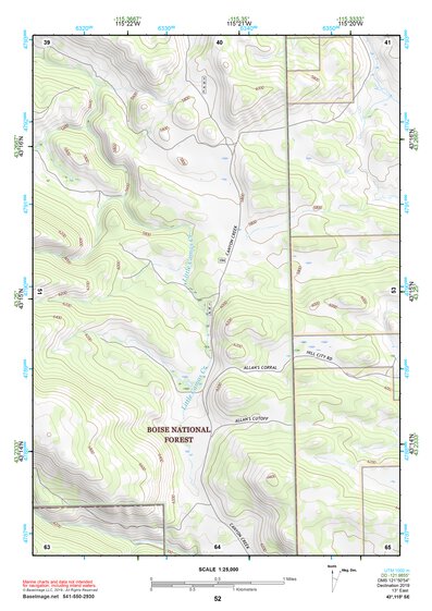 43115SE Page 52 Mountain Home Topo Preview 1