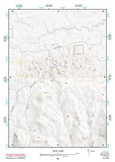 43115SE Page 55 Mountain Home Topo Preview 1