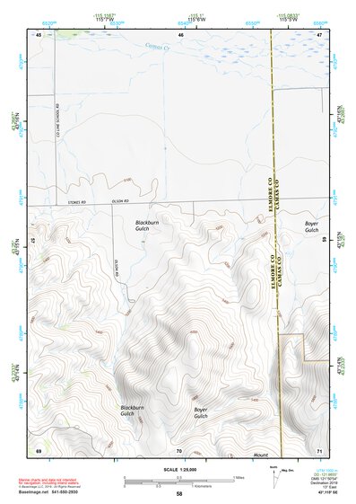 43115SE Page 58 Mountain Home Topo Preview 1