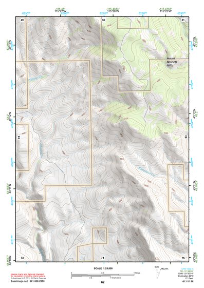 43115SE Page 62 Mountain Home Topo Preview 1