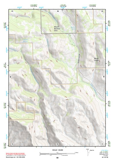 43115SE Page 64 Mountain Home Topo Preview 1
