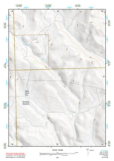43115SE Page 71 Mountain Home Topo Preview 1