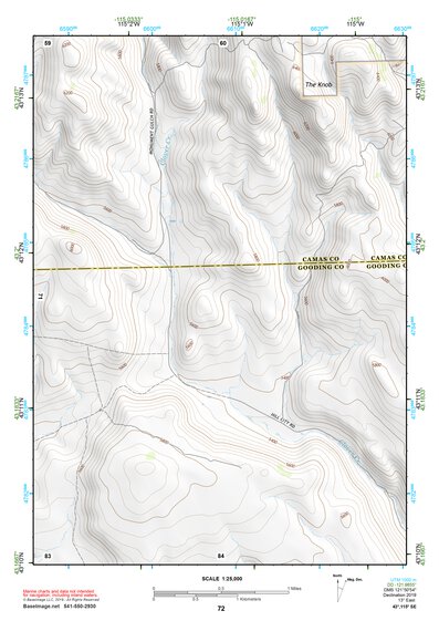 43115SE Page 72 Mountain Home Topo Preview 1