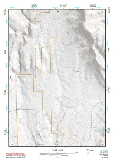 43115SE Page 74 Mountain Home Topo Preview 1
