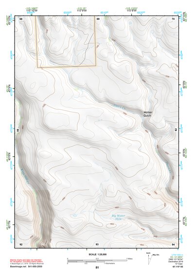 43115SE Page 81 Mountain Home Topo Preview 1