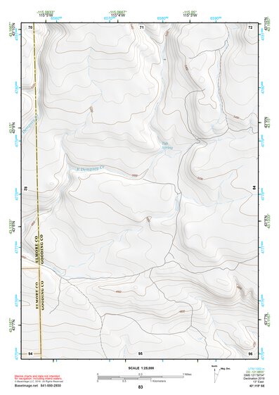 43115SE Page 83 Mountain Home Topo Preview 1