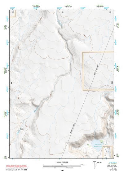 43115SE Page 100 Mountain Home Topo Preview 1