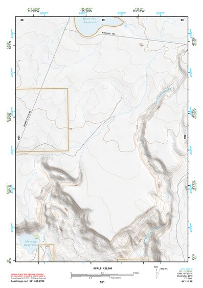 43115SE Page 101 Mountain Home Topo Preview 1