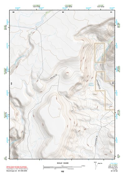 43115SE Page 102 Mountain Home Topo Preview 1