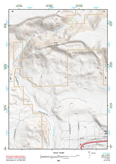 43115SE Page 103 Mountain Home Topo Preview 1
