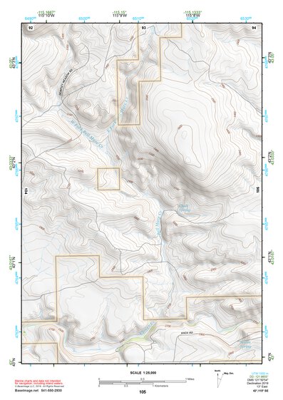 43115SE Page 105 Mountain Home Topo Preview 1