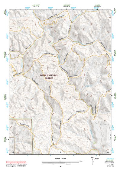 43115SW Page 6 Mountain Home Topo Preview 1