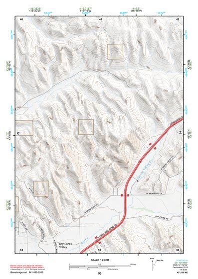 43116NE Page 53 Boise Topo Preview 1