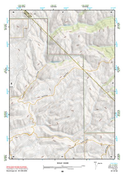 43116NE Page 69 Boise Topo Preview 1