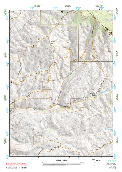 43116NE Page 82 Boise Topo Preview 1