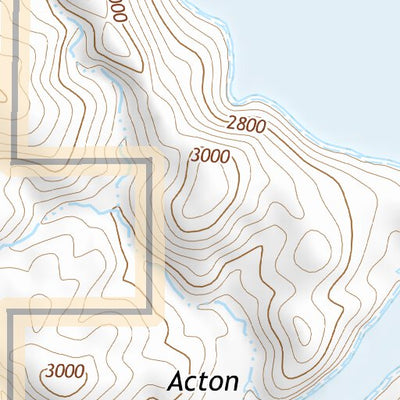 43117SE Page 4 Mahogany Mountain Topo Preview 2