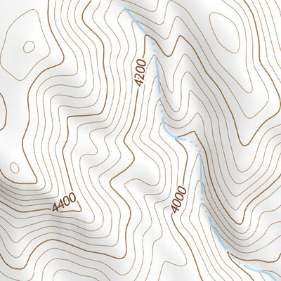 43117SE Page 8 Mahogany Mountain Topo Preview 3