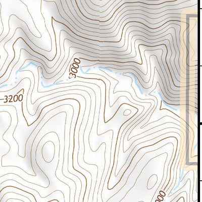 43117SE Page 15 Mahogany Mountain Topo Preview 3